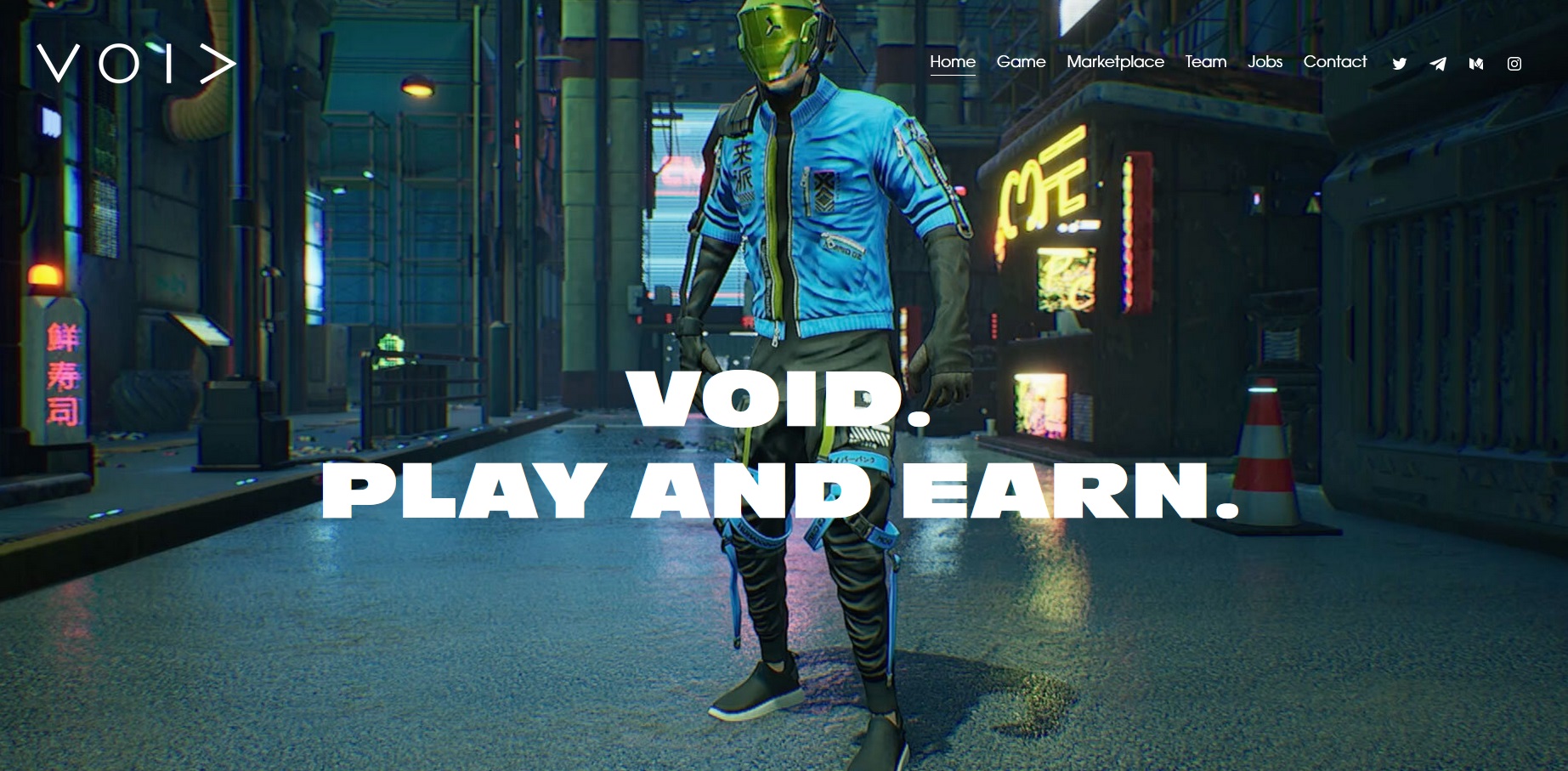 VOID - PvP киберпанк на NFT аренах + розыгрыш NFT и whitelist на IDO
