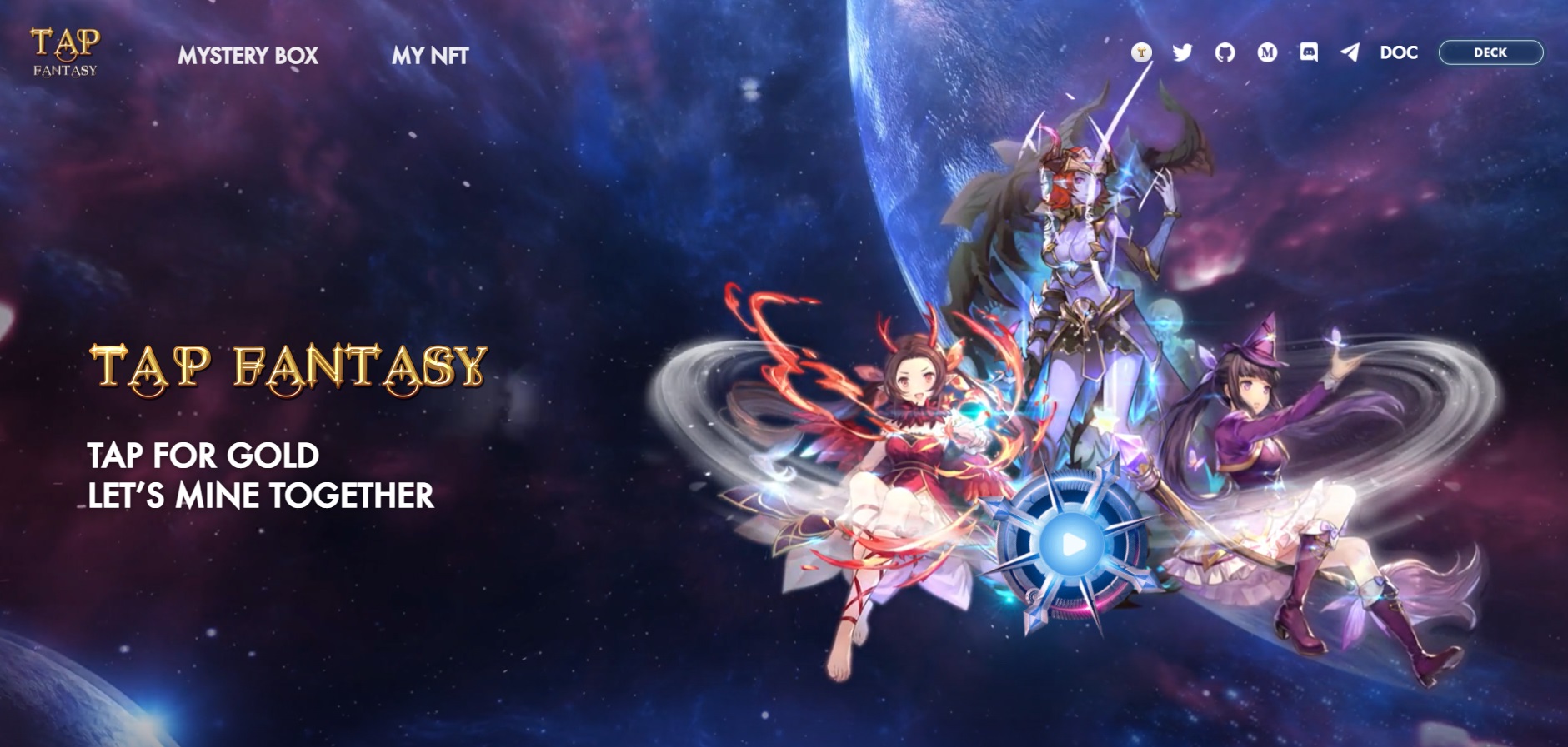 Получил доступ на Alpha Test игры Tap Fantasy